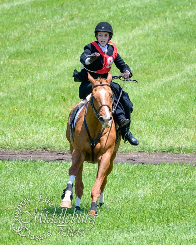 Bernadette winning race