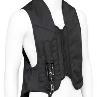 Idol of a man wearing a riding jacket in black color